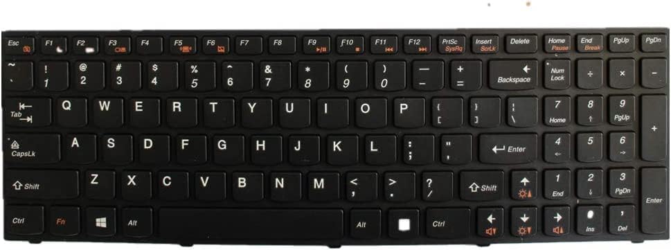 Wistar Laptop Keyboard Compatible for Lenovo G560 G 560 G565 Laptop 9Z. N5GSN. 001 NSK-B20SN 01 25-009754 25011306 25011306 25-011306 25009755 25-009755